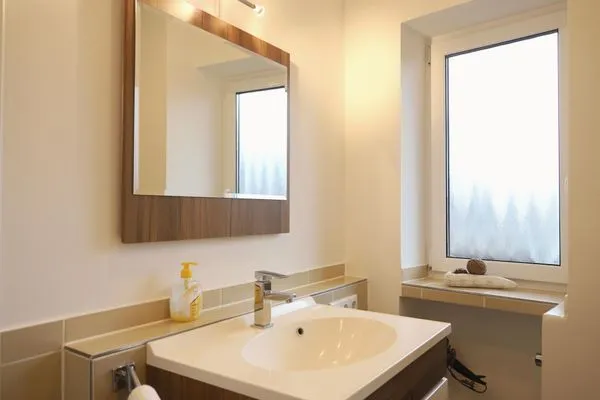 Badezimmer  Kjeirstr. 34, Whg. 09, Haus Atlanta