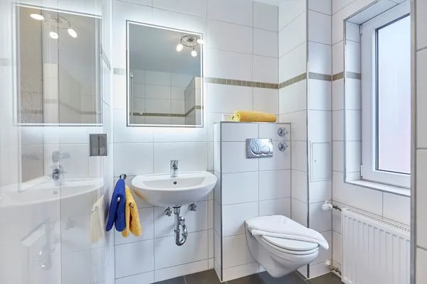 Badezimmer  Haus Meyer-Teerling  - Grote Ferienwohnung