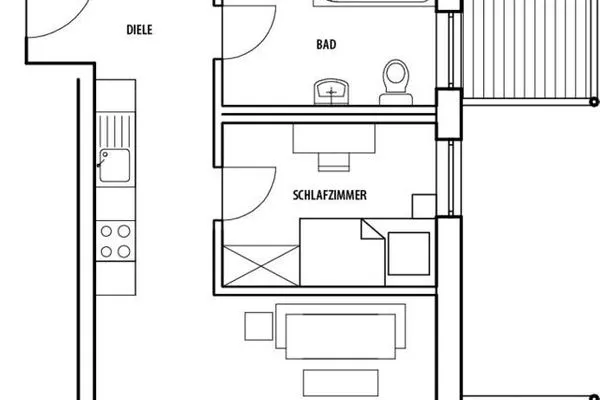  Ferienresidenz Haus Vogelflug Seeblick Niemeyer App.5