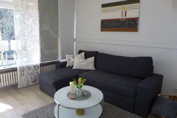 Wohnzimmer  FeWo Gartenblick