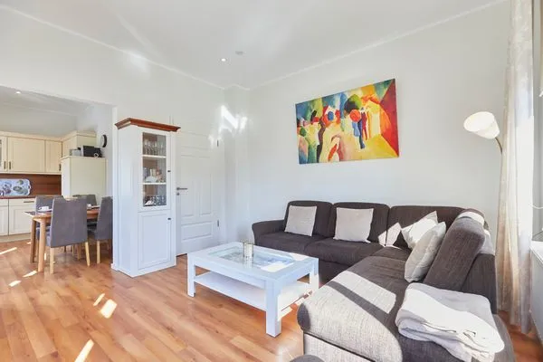 Wohnzimmer  Villa Wilhelmine - Ferienwohnung Wiebke