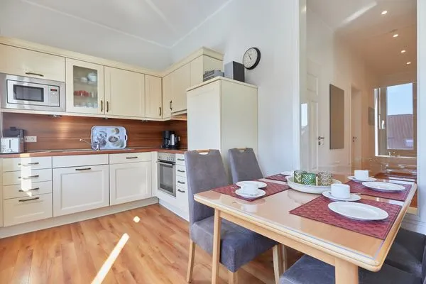 Küche / Küchenzeile  Villa Wilhelmine - Ferienwohnung Wiebke