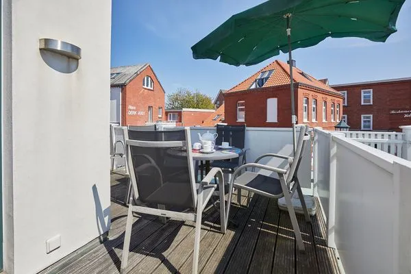 Balkon  Villa Wilhelmine - Ferienwohnung Wiebke
