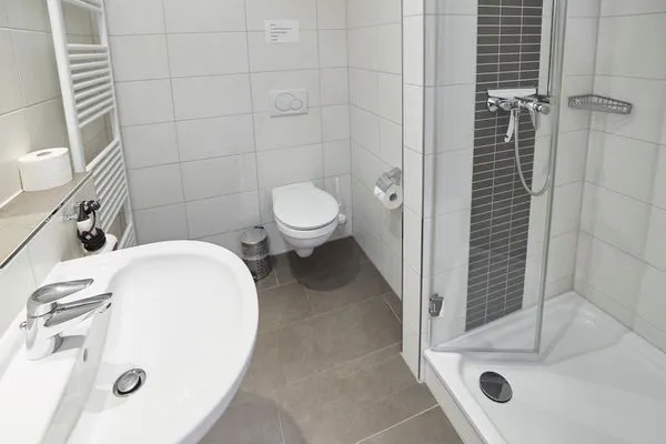 Gäste-WC  Villa Wilhelmine - Ferienwohnung Wiebke