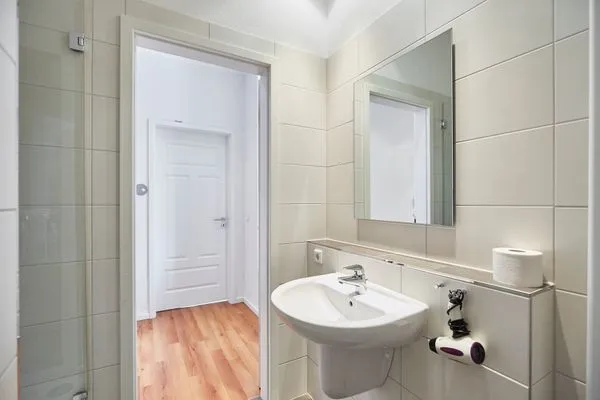 Gäste-WC  Villa Wilhelmine - Ferienwohnung Wiebke