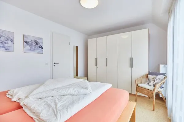 Schlafzimmer  Villa Wilhelmine  - Ferienwohnung "Tetta"