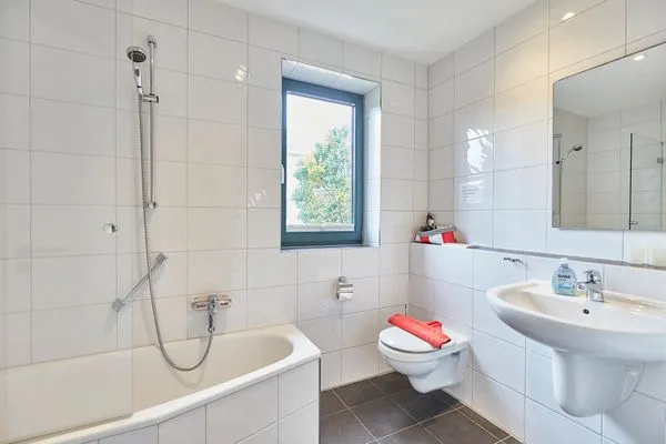 Badezimmer  Villa Wilhelmine  - Ferienwohnung "Tetta"