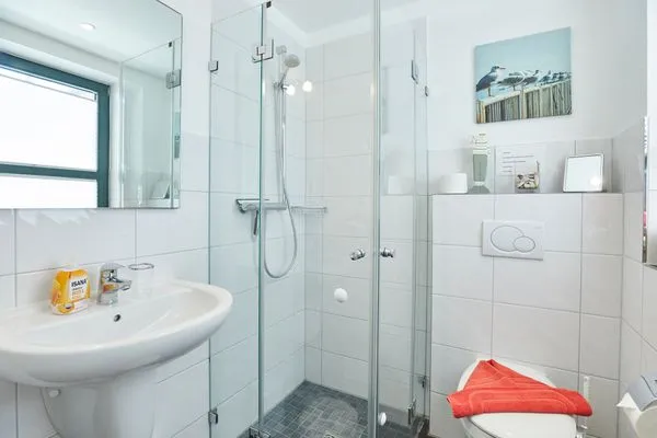 Badezimmer  Villa Wilhelmine  - Ferienwohnung "Tetta"