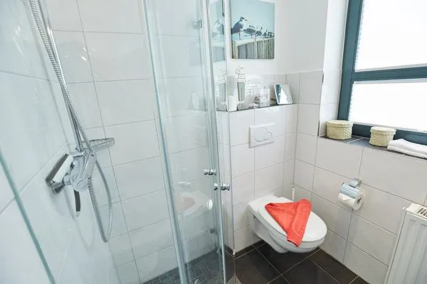 Badezimmer  Villa Wilhelmine  - Ferienwohnung "Tetta"