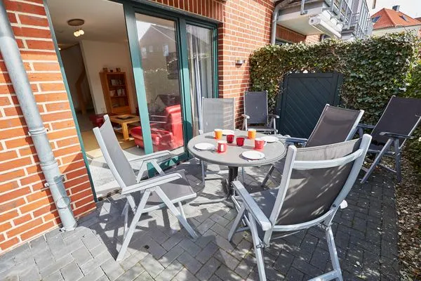 Terrasse  Villa Wilhelmine  - Ferienwohnung "Tetta"