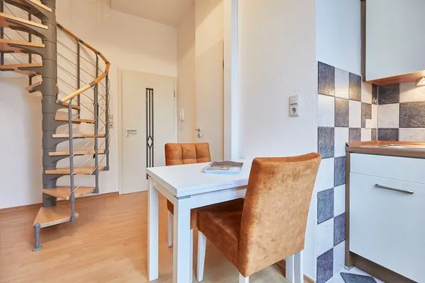 Küche / Küchenzeile  Haus am Leuchtturm - Ferienwohnung Sonne