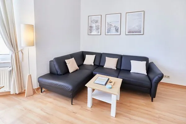 Wohnzimmer  Haus am Leuchtturm - Ferienwohnung Mond