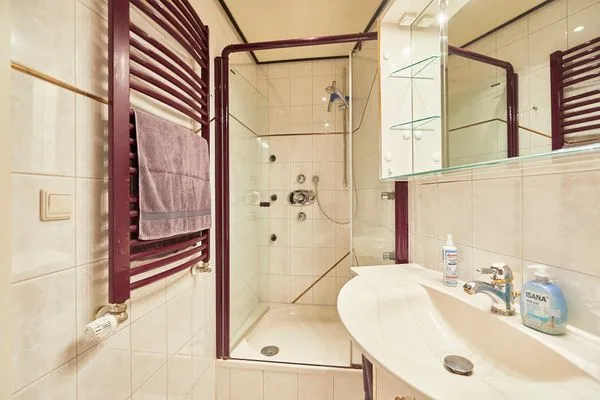 Badezimmer  Haus am Leuchtturm - Ferienwohnung Mond