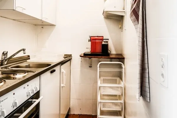 Küche / Küchenzeile  Ferienwohnung C07