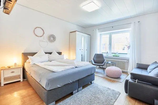 Schlafzimmer  Haus Amelie - Ferienwohnung Lütje Amelie