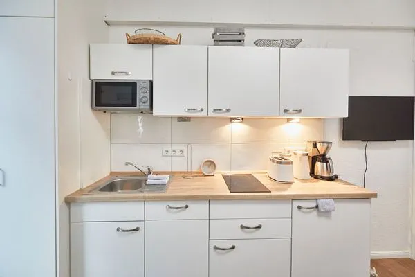 Küche / Küchenzeile  Haus Amelie - Ferienwohnung Lütje Amelie