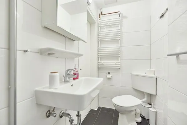 Badezimmer  Haus Amelie - Ferienwohnung Lütje Amelie