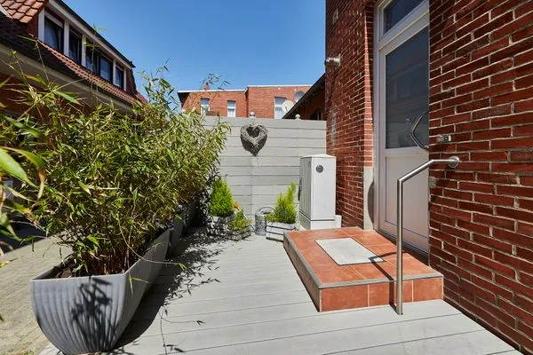 Terrasse  Haus Amelie - Ferienwohnung Lütje Amelie