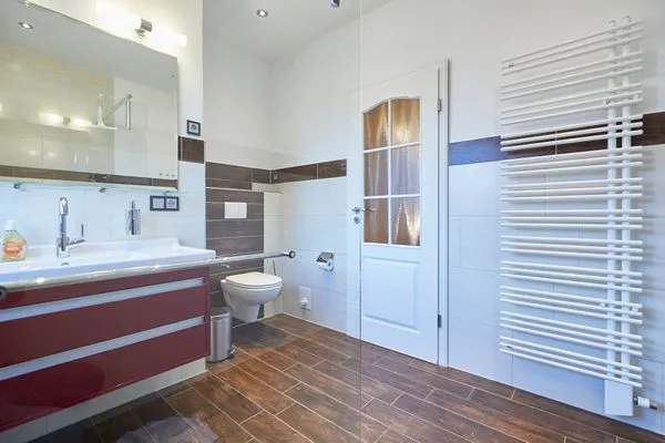 Badezimmer  Haus Kim - Ferienwohnung 1