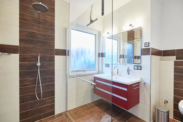 Badezimmer  Haus Kim - Ferienwohnung 1