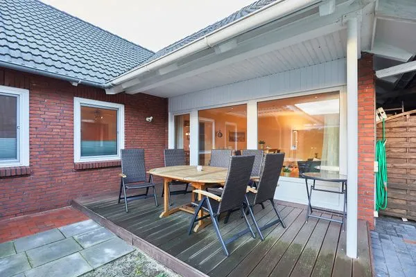 Terrasse  Haus Kim - Ferienwohnung 1