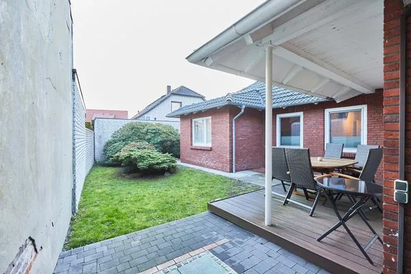 Terrasse  Haus Kim - Ferienwohnung 1