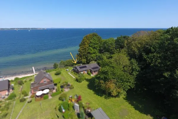 Vogelperspektive  Ferienhaus Hedwigsblick