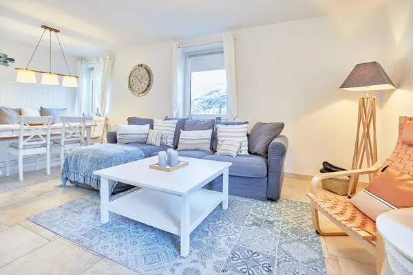 Wohnzimmer  Ferienwohnung Meerweh