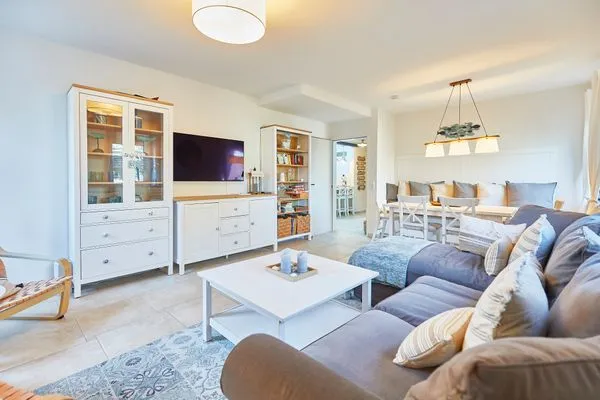 Wohnzimmer  Ferienwohnung Meerweh