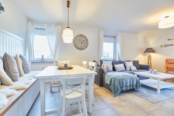 Wohnzimmer  Ferienwohnung Meerweh