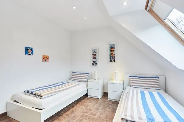 Schlafzimmer  Ferienhaus Kleine Meerjungfrau