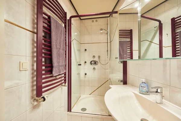 Badezimmer  Haus am Leuchtturm - Ferienwohnung Sterne