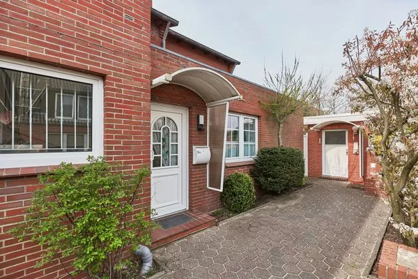 Fassade / Eingang  Haus Nordstrand - Ferienwohnung 2