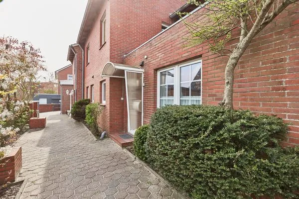 Fassade / Eingang  Haus Nordstrand - Ferienwohnung 2