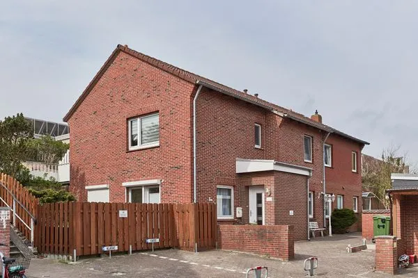 Fassade / Eingang  Haus Nordstrand - Ferienwohnung 4