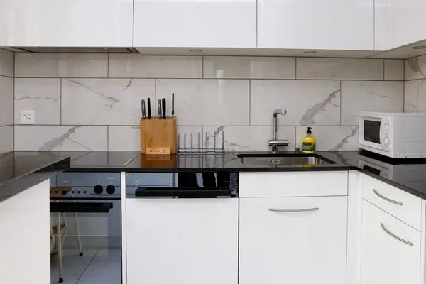 Küche / Küchenzeile  Ferienwohnung D28