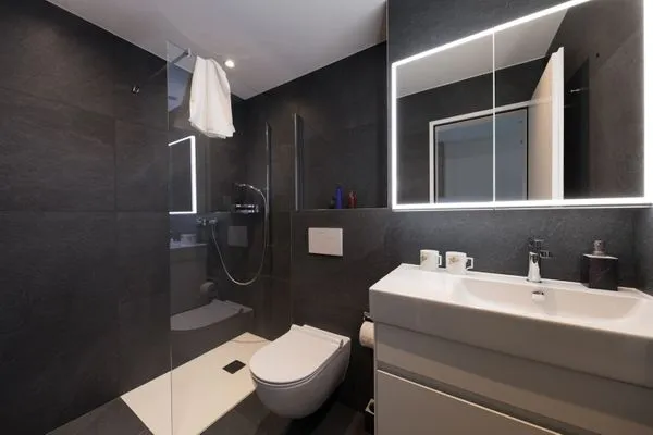 Badezimmer  Ferienwohnung D30