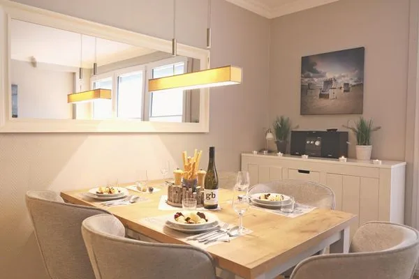 Wohnzimmer  Strandstr. 6, Whg. 18