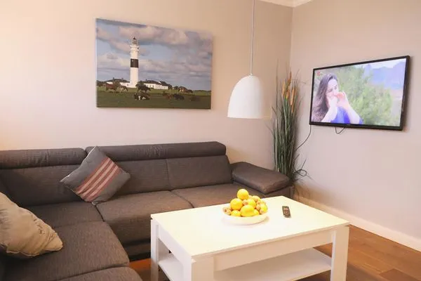 Wohnzimmer  Strandstr. 6, Whg. 18