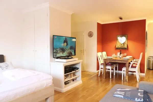 Wohnzimmer  Strandstr. 6, Whg. 9