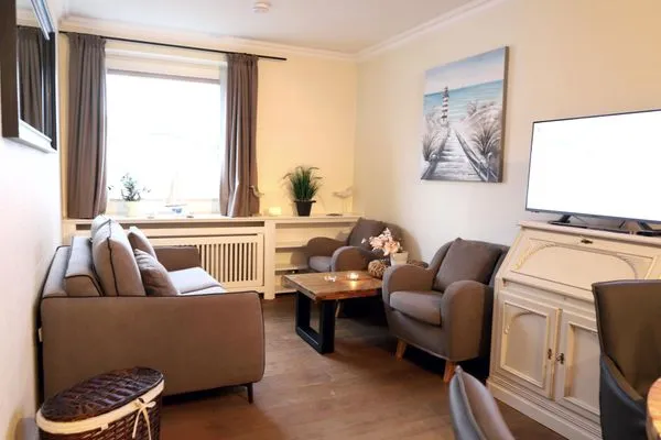 Wohnzimmer  Strandstr. 6, Whg. 7