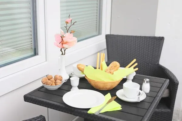 Balkon  Strandstr. 6, Whg. 1
