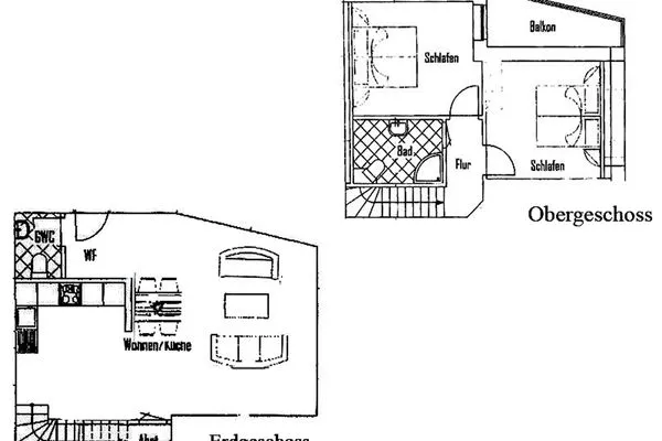 Grundriss  Ferienhaus Kleine Meerjungfrau