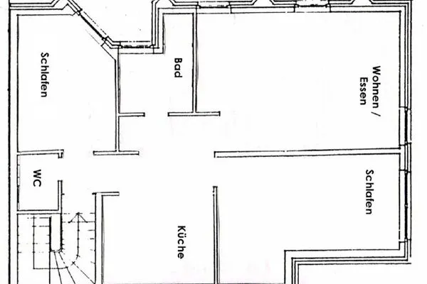 Grundriss  Ferienwohnung Meerweh