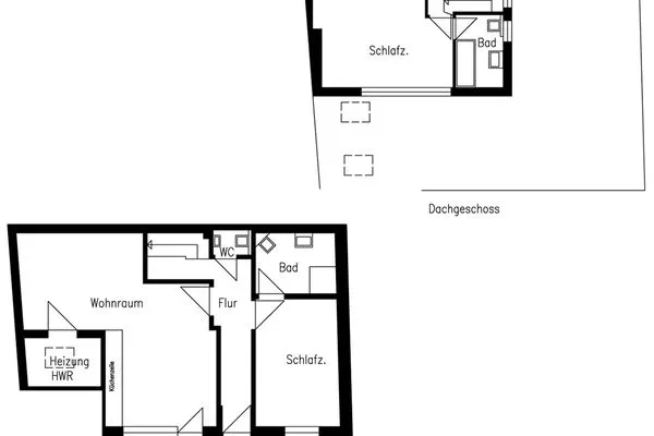 Grundriss  Ferienhaus Lina