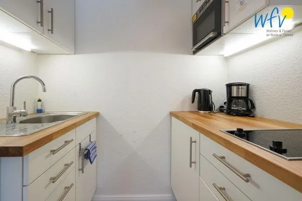 Küche / Küchenzeile Haus Rheiderland Ferienwohnung Casita