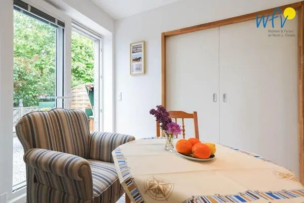 Wohnzimmer Haus Rheiderland Ferienwohnung Casita