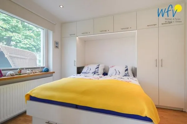 Schlafzimmer Haus Rheiderland Ferienwohnung Casita