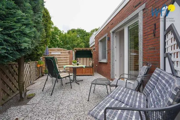Terrasse Haus Rheiderland Ferienwohnung Casita
