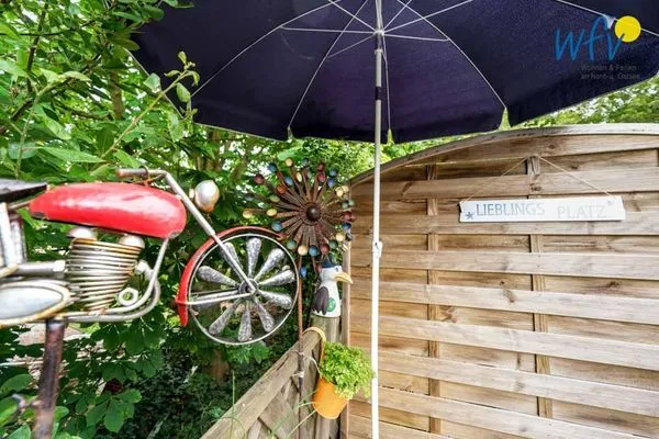 Dekoratives Detail Haus Rheiderland Ferienwohnung Casita